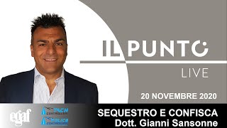 Il Punto Live Sequestro e confisca  Dott Gianni Sansonne [upl. by Stockwell616]