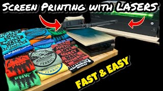 Screen Printing with Lasers xTool Screen Printer [upl. by Bohner]