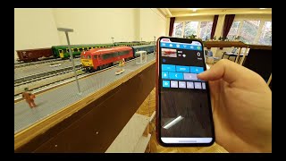 How to use Digikeijs DR5000 digital command station with DigiTrainsPro app [upl. by Rasaec]