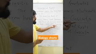 What are Haustorial Roots Biology shorts Dr Sams Biology [upl. by Avan]