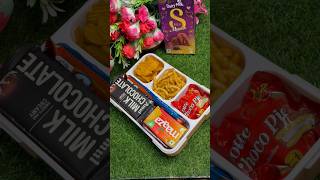 LUNCH Box ideas chocolate lunchbox snacks youtubeshorts trendingshorts viral shortsvideo [upl. by Tanitansy]