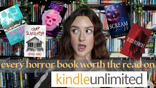 KINDLE UNLIMITED BOOK RECOMMENDATIONS 2024  i went thru 1600 ku horror books so u dont have to [upl. by Htial]