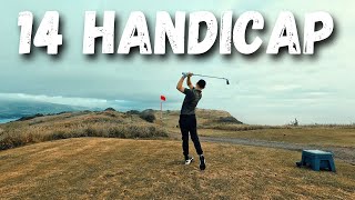 What 14 Handicap Golf ACTUALLY Looks Like EVERY SHOT [upl. by Elder]