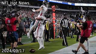 Gamewinning final drive sees Atlanta Falcons past Philadelphia Eagles by the minimum [upl. by On]