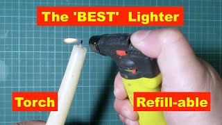 🔥 BEST REFILLABLE LIGHTER TORCH YOU CAN BUY 🔥 [upl. by Roxy]