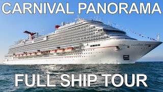 Carnival Panorama Full Cruise Ship Tour [upl. by Haeli]