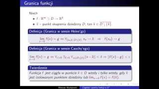 granica i ciągłość funkcji [upl. by Semele]