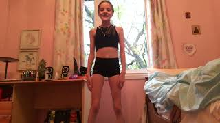 Doing a bridge for 5 minutes Challenge Gymnastics  Dance katiemeyer1419 [upl. by Aridni]