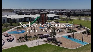 Stockland Grand Central  Amenity Drone Footage 2024 [upl. by Pauli]