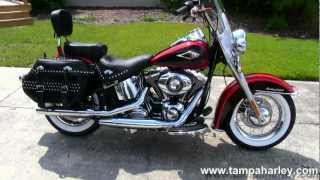 New 2013 HarleyDavidson FLSTC Heritage Softail Classic  Dealer [upl. by Nifled]