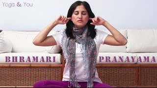 How to do Bhramari Pranayama Bee Breathing Technique  Ventuno Yoga and You [upl. by Pelagi]