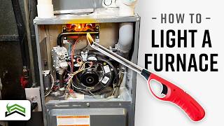 How To Manually Light A Furnace  Furnace Not Igniting [upl. by Niltac]