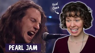 First time reaction to Pearl Jam Vocal coach analyzes their MTV Unplugged performance of quotBlackquot [upl. by Aleek]