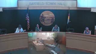 Town of Bayfield Board of Trustees Special Budget Meeting 62524 [upl. by Cara]