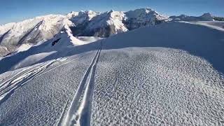 January 20 2024  Powder Day at Flaine Le Grand Massif [upl. by Durtschi]