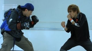 Boxing vs Kung Fu Funny Fight Scene [upl. by Arikaahs]