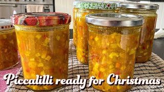 How to make Piccalilli ready for Christmas [upl. by Ober80]