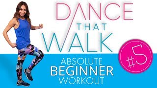 Workout 5  25 Minutes HALF WAY 5 Minute to 50 Minute Beginner Walking Workout Series [upl. by Ahsilrae]