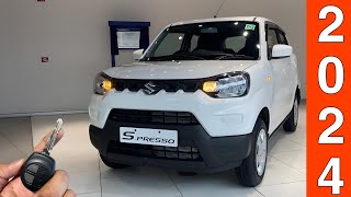 2024 Maruti Suzuki S Presso Vxi Plus Review  New Price 427 Lakh  Crossover [upl. by Airretnahs]