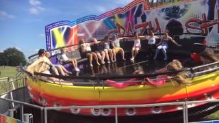 Tagada funfair ride at Newport Pagnell Carnival 2015 [upl. by Acinonrev]