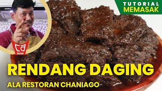 Resep Rendang Padang Asli  UDA AWAL [upl. by Varipapa]