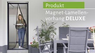 MagnetLamellenvorhang DELUXE – langfristiger Schutz vor Insekten  insektenstopnet [upl. by Aunson]