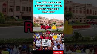 Right or wrong  reservation india gklines news reservation [upl. by Marfe491]