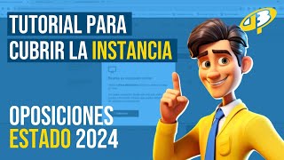 ¿Cómo rellenar la Instancia Oposiciones Estado 2024 [upl. by Assenav]