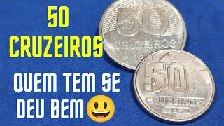 50 CRUZEIROS PRA VOCÊ IDENTIFICAR AS MAIS VALIOSAS [upl. by Linus]