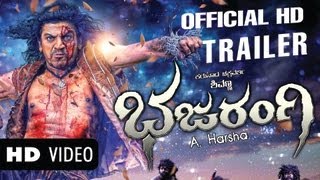 BAJARANGI Official Trailer  Dr Shivarajkumar  Aindrita Ray  Arjun Janya  AHarsha [upl. by Retsof]