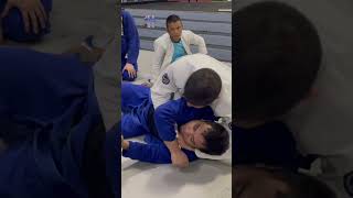 Lapelassisted Bowandarrow Choke from Gift Wrap Setup Kamphuis Fabricio Jiu jitsu [upl. by Stoughton]