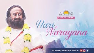 Tanmayee Mishra  Hari Narayana  Tera May Live Satsang  Ambala  Art of Living  Krishna Bhajan [upl. by Lemcke]