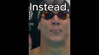 When a Swimmer is Extremely Unselfish swimming swim olympicswimming olympics caelebdressel [upl. by Fern]