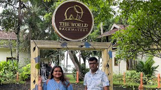 The World Backwaters Resort Alleppey My full Experience amp Review [upl. by Einned]