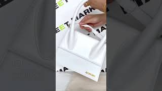 Unboxing Jacquemus Le Chiquito Grand White [upl. by Litch]