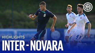 INTER 81 NOVARA  HIGHLIGHTS ⚫🔵 [upl. by Tigram984]