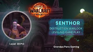 Solo Game Play World of Warcraft  Undead Warlock 39 Pt3 [upl. by Brindell]