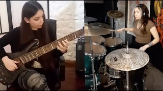 Haken  Crystallised Drum and Bass Cover [upl. by Arracat651]