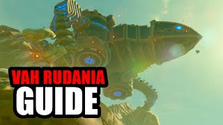 Einfache Route für Vah Rudania  Feuertitan in Zelda BotW [upl. by Vanthe]