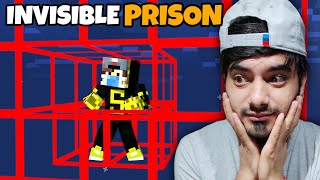 How I Escaped This INVISIBLE PRISON in Minecraft EPIC [upl. by Farver]