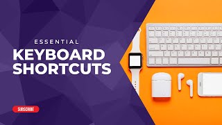 Keyboard Shortcuts Essential keyboard shortcuts for Windows users [upl. by Enilrem]