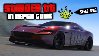 GTA Online Itali GTO Stinger TT In Depth Guide The ARMORED Top Speed KING [upl. by Yevreh]