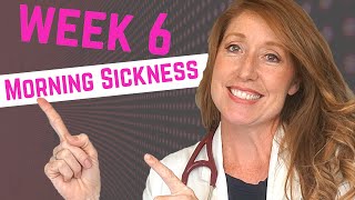 6 Weeks Pregnant 6 week Ultrasound Morning Sickness and baby Development [upl. by Demakis]