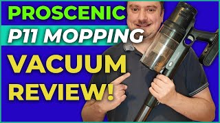 Proscenic P11 Mopping Cordless Vacuum Review Awesome Idea [upl. by Otirecul]