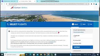 Flight booking tamil  Srilankan airlines  Flight booking in tamil [upl. by Ydnam]