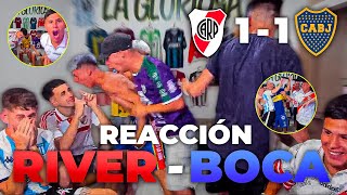 REACCIÓN RIVER VS BOCA  SUPERCLASICO ARGENTINO  LA GLORIOSA [upl. by Dona]