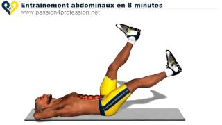 Abdominaux en 8 minutes niveau 1 [upl. by Wynn]