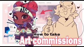 How to take art commissions  or how I personally do it [upl. by Conni613]