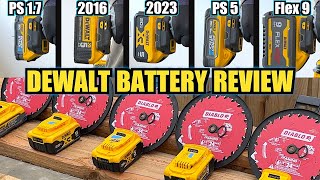 DeWalt PowerStack vs XR vs Flexvolt Battery Review [upl. by Marvin433]