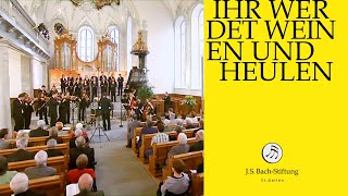 Workshop on cantata BWV 103 quotIhr werdet weinen und heulenquot J S Bach Foundation [upl. by Yeuh]